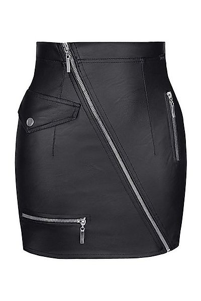Demoniq Minirock Minirock in schwarz - XXL günstig online kaufen