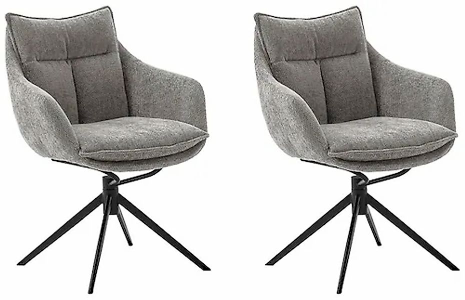 MCA furniture Esszimmerstuhl »PARKER« () (2er-Set), drehbar 360°, Dreh- & S günstig online kaufen
