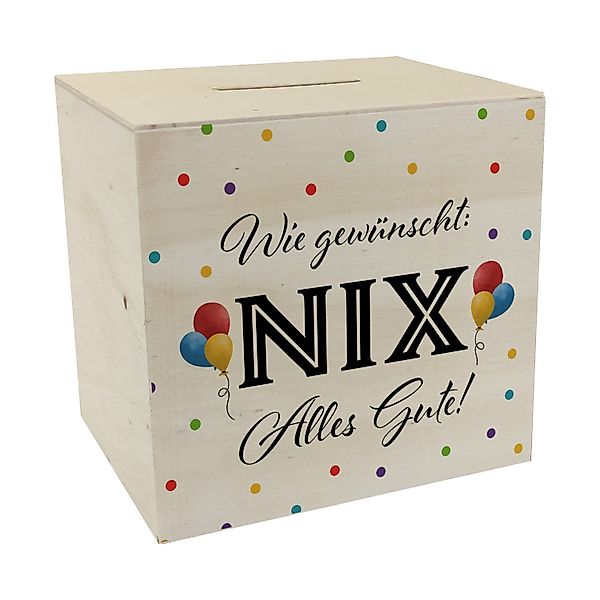 speecheese Spardose NIX gewünscht Spardose aus günstig online kaufen