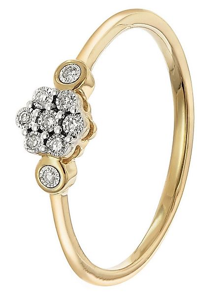 Glizz Goldring Diamantring für Gold 333/8K günstig online kaufen