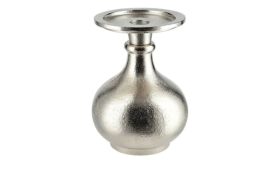 Kerzenständer   ¦ silber ¦ Maße (cm): H: 15  Ø: 10 Accessoires > Kerzen & K günstig online kaufen