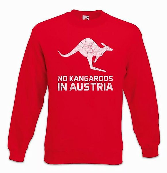 Urban Backwoods Sweatshirt No Kangaroos In Austria Sweatshirt Englischlehre günstig online kaufen