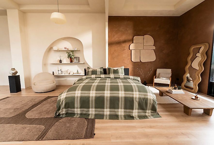 kayori Bettwäsche "Gassho" 2 Stk. Bio-Baumwolle-Flanell günstig online kaufen