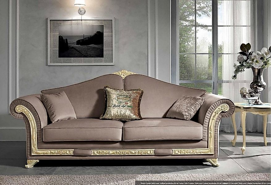 JVmoebel Sofa Sofa 3 Sitzer Luxus Möbel Klassischer Dreisitzer Design Itali günstig online kaufen