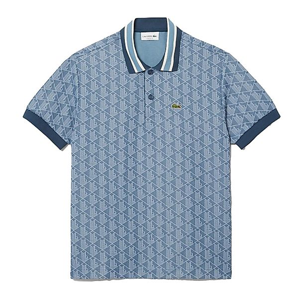 Lacoste Poloshirt Lacoste Classic Fit Monogramm günstig online kaufen