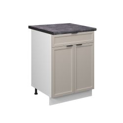 Vicco Unterschrank Fame-Line, GrauBeige/Weiß, 60 cm günstig online kaufen