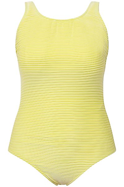 Ulla Popken Badeanzug Badeanzug Streifen Struktur günstig online kaufen