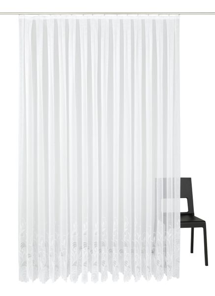 Weckbrodt Gardine "Jacqu" Kräuselband 1 Stk. tlg. feste Falten, Jacquard, h günstig online kaufen