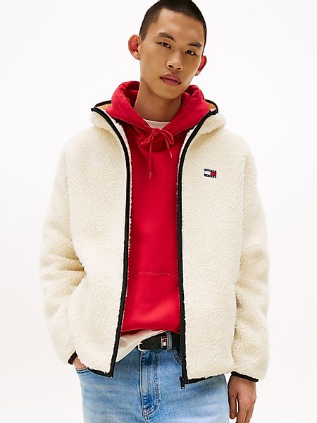Tommy Jeans Plüschjacke TJM REG BADGE günstig online kaufen