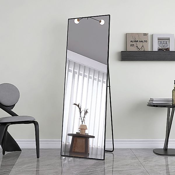 Furnishings Home Ganzkörperspiegel Standspiegel Oval Wandspiegel günstig online kaufen