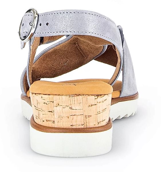 Gabor Sandalette "GENUA", Sommerschuh, Sandale, Keilabsatz, mit verstellbar günstig online kaufen