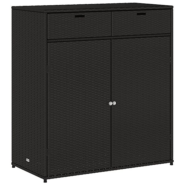 vidaXL Gartenbox, Gartenschrank Schwarz 105x55x113 cm günstig online kaufen