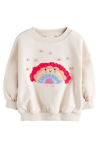 Next Sweater Sweatshirt mit Rundhalsausschnitt (1-tlg) günstig online kaufen