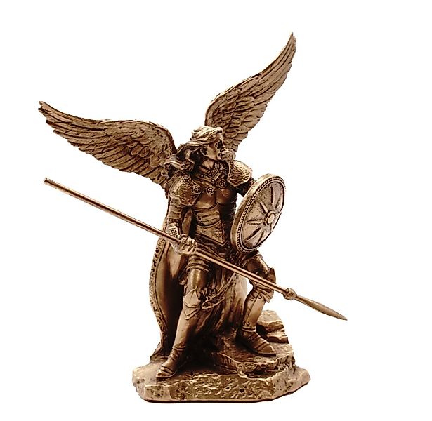 Vogler Dekofigur Erzengel Raphael Miniatur Bronze günstig online kaufen