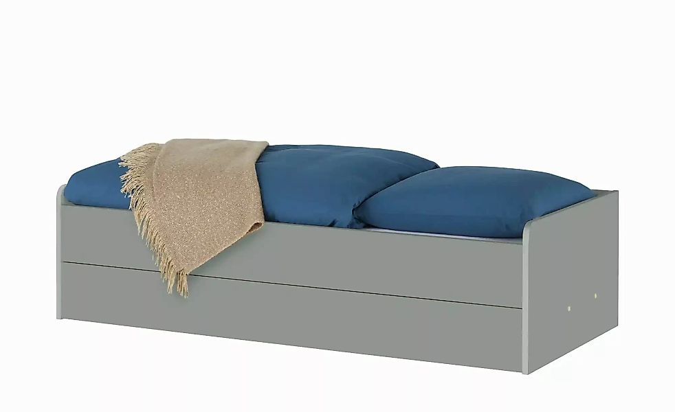 Stauraumbett  Grow Up ¦ grau ¦ Maße (cm): B: 127 H: 54,5 Betten > Bettgeste günstig online kaufen