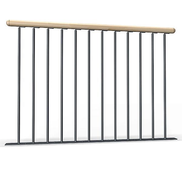 Dolle Spindeltreppe Winnipeg Brüstungsgeländer mit Buchehandlauf FSC® günstig online kaufen