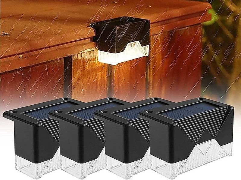 VERK GROUP LED Solarleuchte 4er LED günstig online kaufen