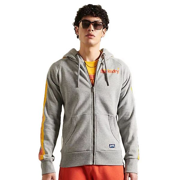 Superdry Core Logo Cali Raglan Brushback Sweatshirt Mit Reißverschluss S Gr günstig online kaufen
