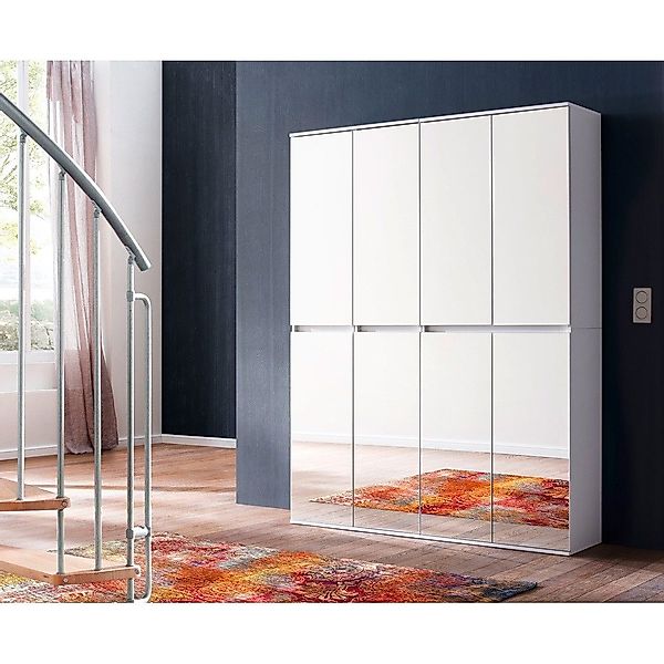 Lomadox Garderobenschrank MAIA-19 Flur in weiß günstig online kaufen