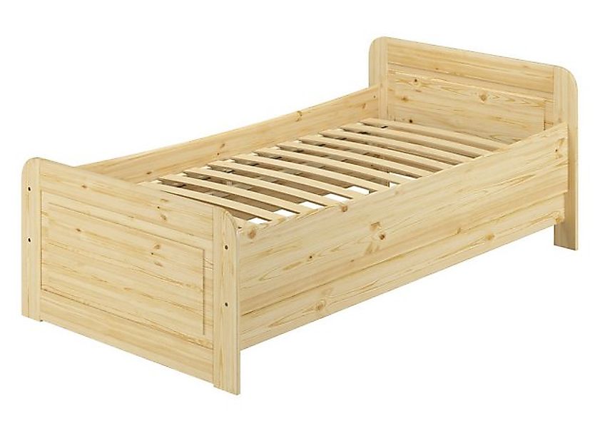 ERST-HOLZ Bett Seniorenbett 100 x 200 Kiefer Massiv mit Federleisten, Kiefe günstig online kaufen
