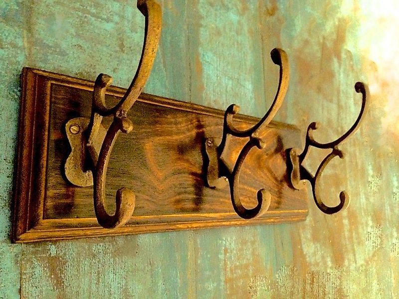 Antikas Garderobenhaken Garderobe Martino mit 3 günstig online kaufen