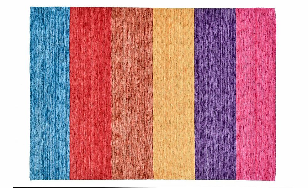 THEKO Wollteppich  Holi ¦ mehrfarbig ¦ Wolle ¦ Maße (cm): B: 20 H: 1,3 Tepp günstig online kaufen