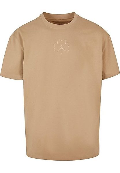 Merchcode T-Shirt Merchcode Herren Spring - Leaf Clover Flower Heavy Oversi günstig online kaufen