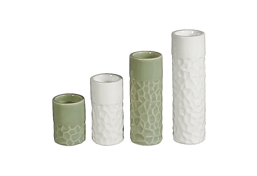HTI-Living Teelichthalter Teelichthalter Porzellan 4er Set (Set, 4 St., 4er günstig online kaufen