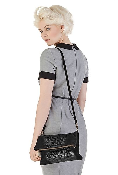 Samantha Look Abendtasche echt Leder, Made in Italy günstig online kaufen