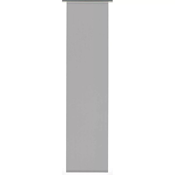 Gardinia Schiebevorhang Entry 60 cm x 245 cm Grau günstig online kaufen