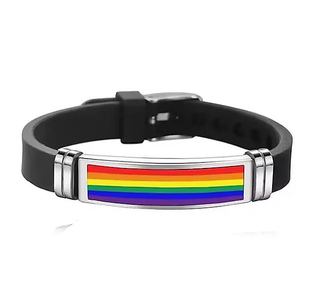 Ware aus aller Welt Armband Regenbogen Lesbian Gay Schwul Trans Pride LGBT günstig online kaufen