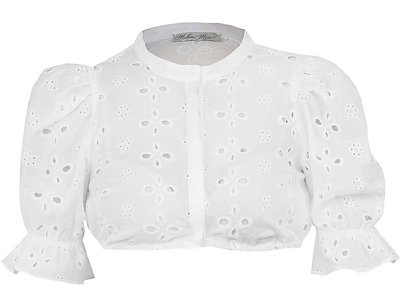 Madame Marie Dirndlbluse Dirndlbluse Ariselle Kurzarm Puffarm weiß günstig online kaufen