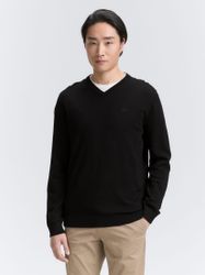 Tom Tailor Herren Pullover BASIC V-NECK KNIT - Relaxed Fit günstig online kaufen