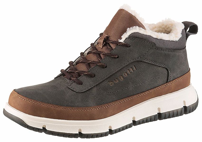 bugatti Sneaker, High Top Sneaker, Schnürboots mit modischer Profilsohle, W günstig online kaufen