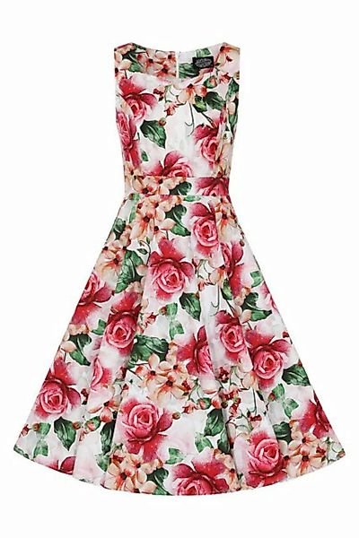 Hearts & Roses London A-Linien-Kleid Gracie Floral Swing Dress Rockabella V günstig online kaufen