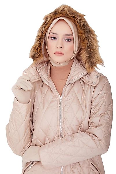 ARMİNE Steppmantel Armine Steppjacke Damen, Warm Mantel Damen Lang, Winterj günstig online kaufen