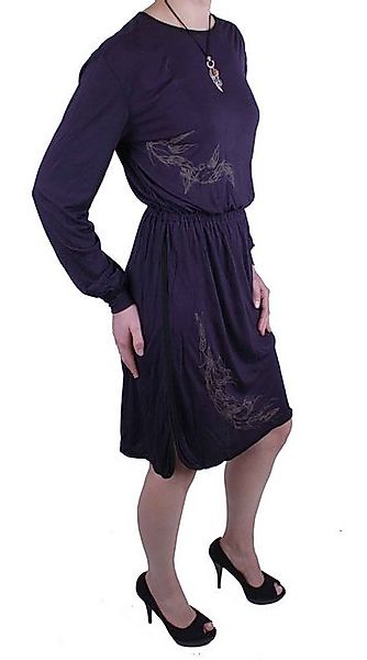 Diesel Shirtkleid Diesel Damen Kleid Shirtkleid Veport Lila günstig online kaufen