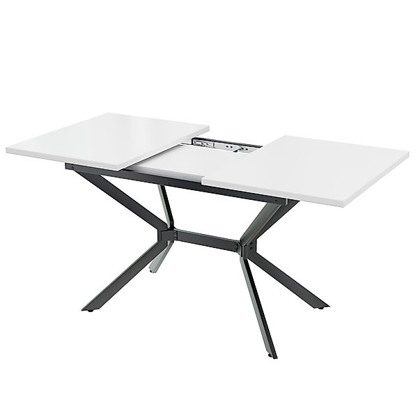 MODFU Esstisch ausziehbar 120-160cm (Rechteckiger Arbeitstisch günstig online kaufen