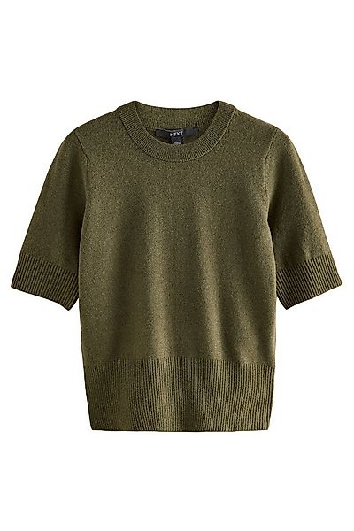 Next Strickpullover Kurzärmeliges, superweiches Stricktop, Kurzgröße (1-tlg günstig online kaufen