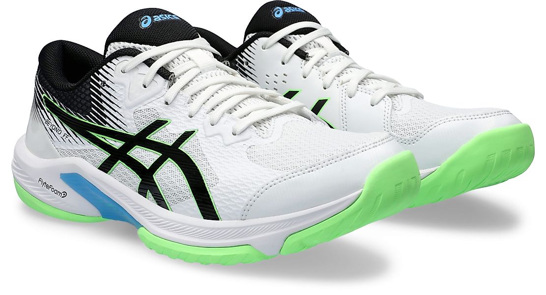 Asics BEYOND FF WHITE/CLASSIC RED Indoorschuh günstig online kaufen