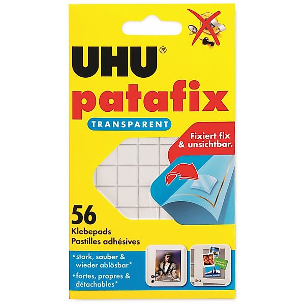 UHU Klebepad UHU patafix transparent 56 günstig online kaufen