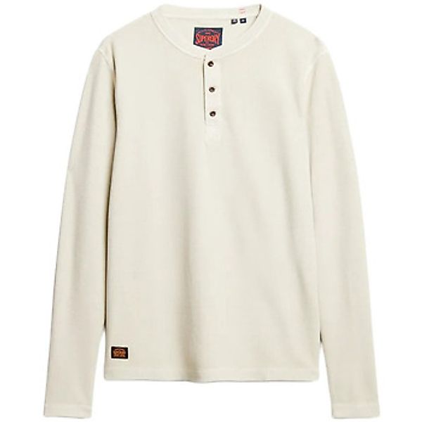 Superdry  Langarmshirt Essential Gaufre günstig online kaufen