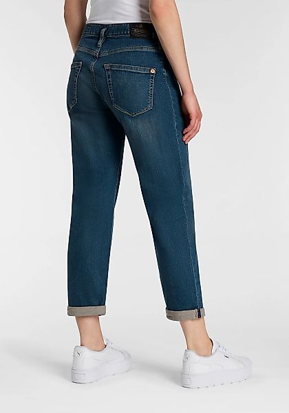 Herrlicher 7/8-Jeans "Shyra Tap Denim" mit Abnähern günstig online kaufen
