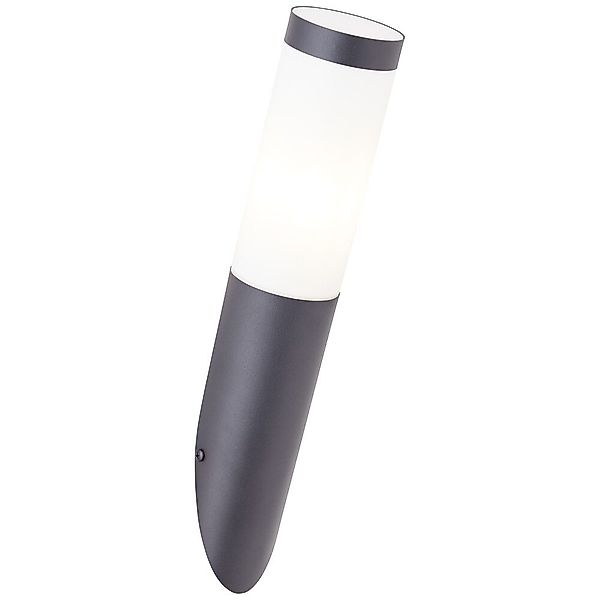 Brilliant Außen-Wandleuchte Kunststoff, schwarz, Einbau, IP44, günstig online kaufen