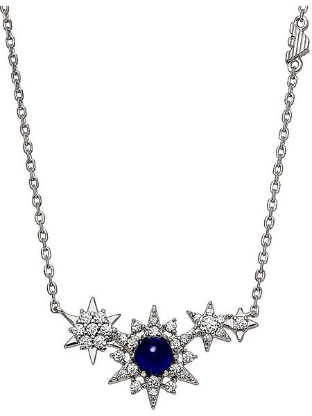 Emporio Armani Collier Emporio Armani Damen-Kette 925er Silber Glasstein günstig online kaufen