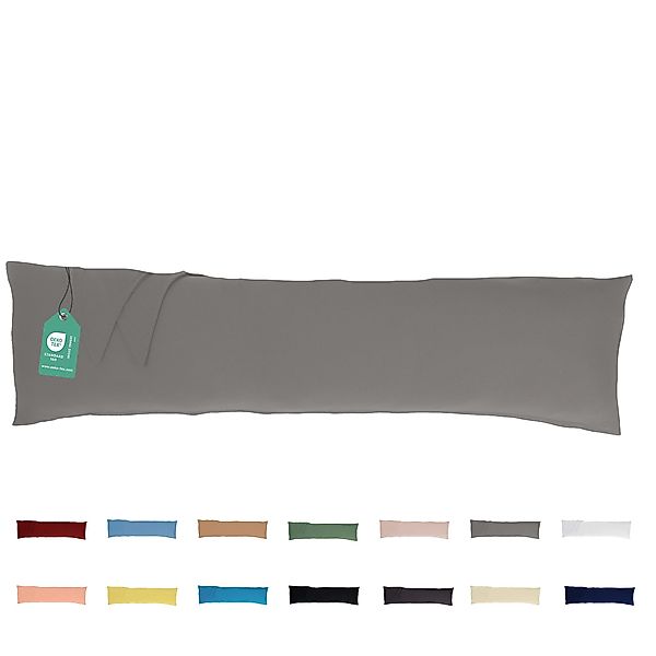 livessa Seitenschläferkissen mit bezug 40x145 cm günstig online kaufen
