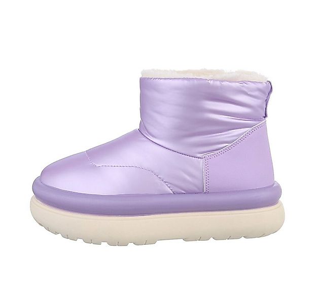 Ital-Design Damen Snowboots Freizeit Snowboots (85136715) Flach Plateaustie günstig online kaufen