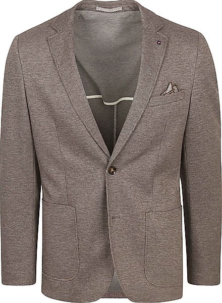 Suitable Colbert Fame Pied de Poule Braun - Größe 48 günstig online kaufen