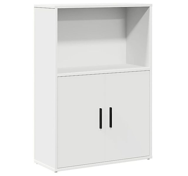 vidaXL Bücherregal Bücherregal Weiß 60x24x85 cm Holzwerkstoff, 1-tlg. günstig online kaufen