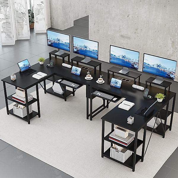 HOMALL Gaming-Stuhl Massage-Bürostuhl aus Stoff mit günstig online kaufen